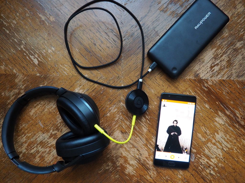 Chromecast Audio through Headphone